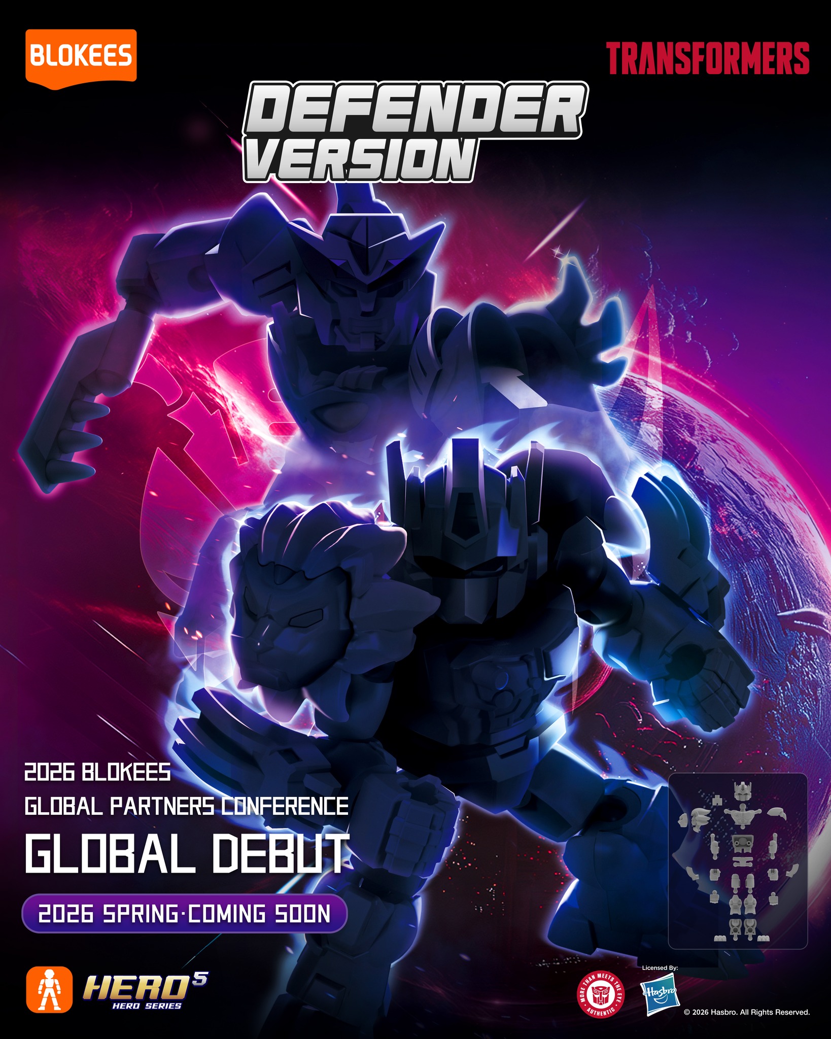 Blokees Defender Version Teaser Image