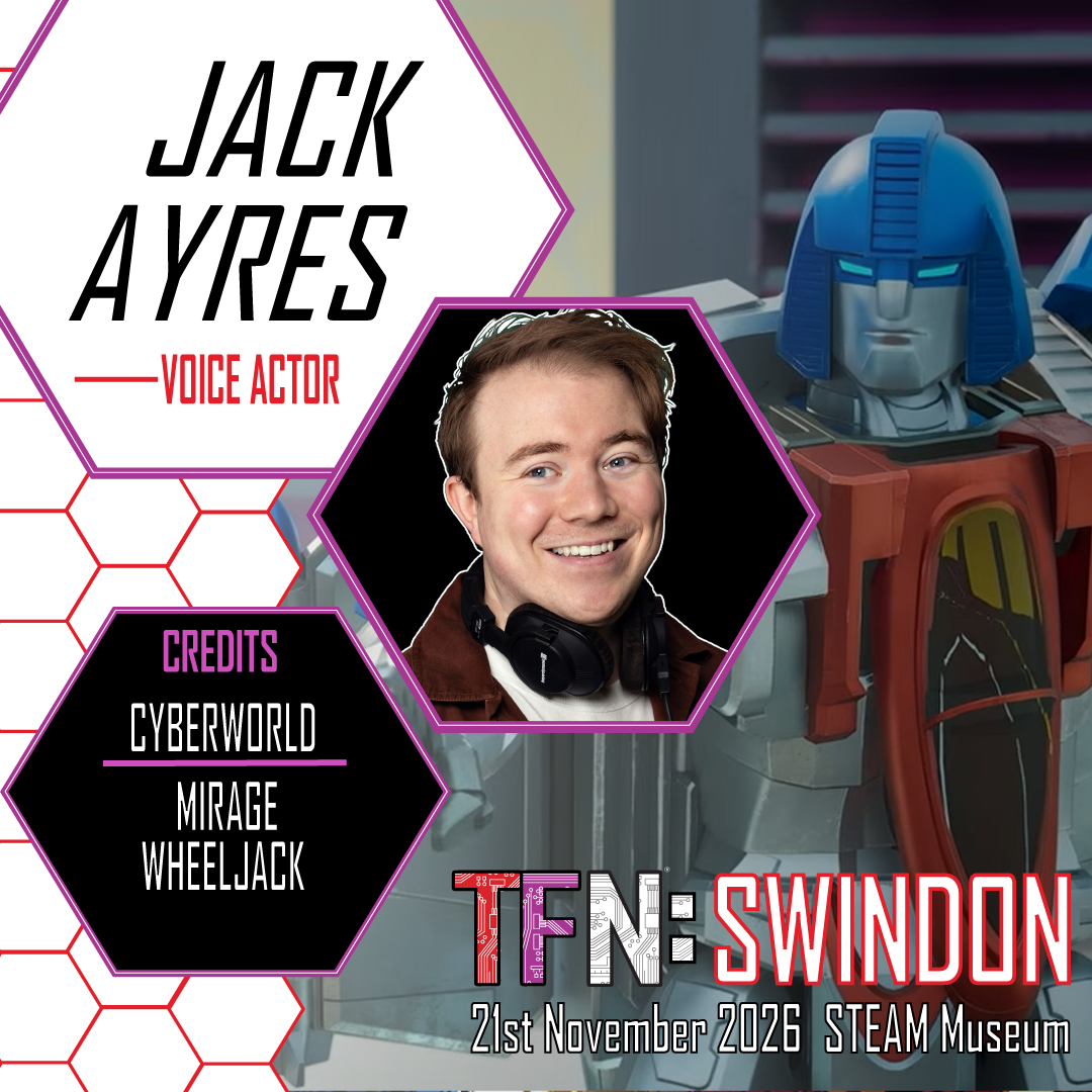 A graphic banner announcing Jack Ayre's appearance at TFN: Swindon