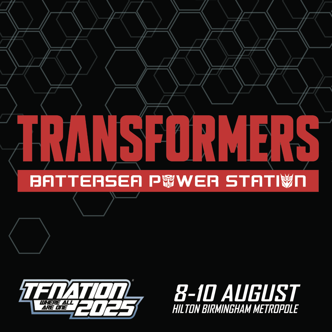 Transformers Battersea Power Station at TFNation Logo