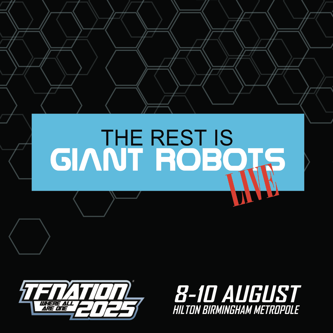 The Rest Is Giant Robots Live Logo